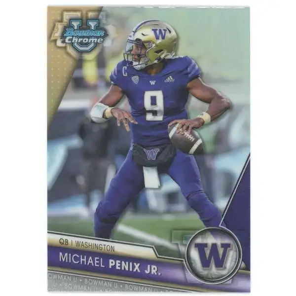 NFL 2023 Bowman Chrome U Refractor Michael Penix Jr. #141 [Rookie]