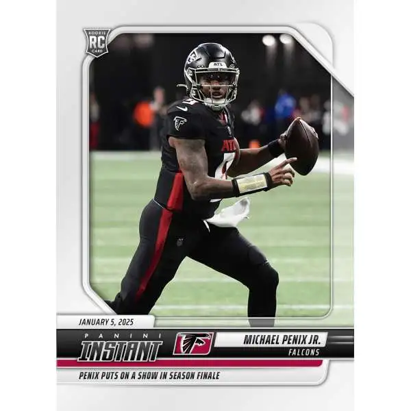 NFL Atlanta Falcons 2024 Panini Instant Football Michael Penix Jr. #248 [Rookie]