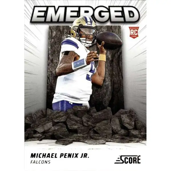 NFL 2024 Score Football Emerged Michael Penix Jr. EM-MPJ [Rookie]