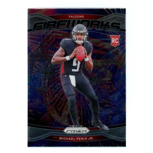 NFL 2024 Panini Prizm Football Fireworks Michael Penix Jr. #16 [Rookie]