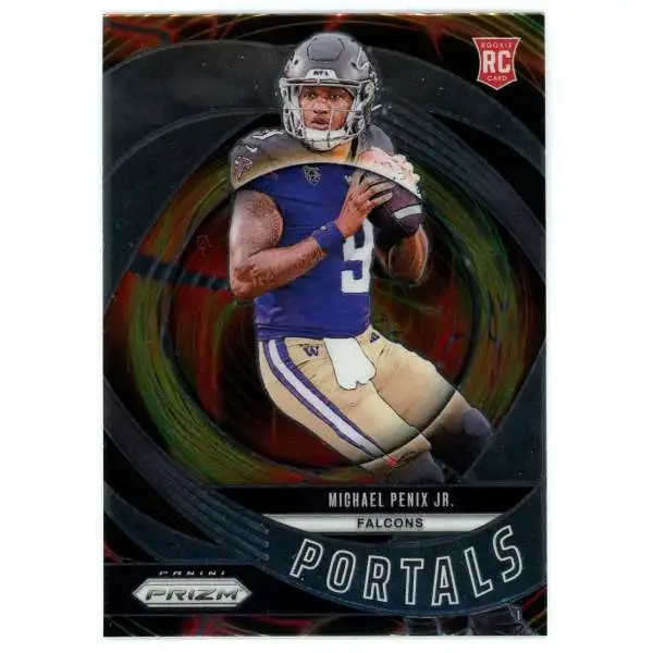 NFL 2024 Panini Prizm Football Portals Michael Penix Jr. #6 [Rookie]