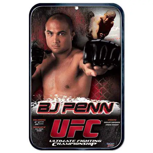 UFC B.J. Penn Sign