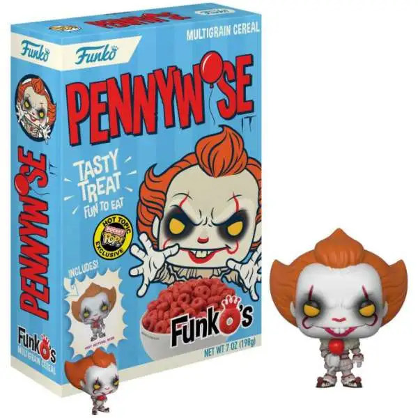 IT Movie (2017) FunkO's Pennywise Exclusive 7 Ounce Breakfast Cereal
