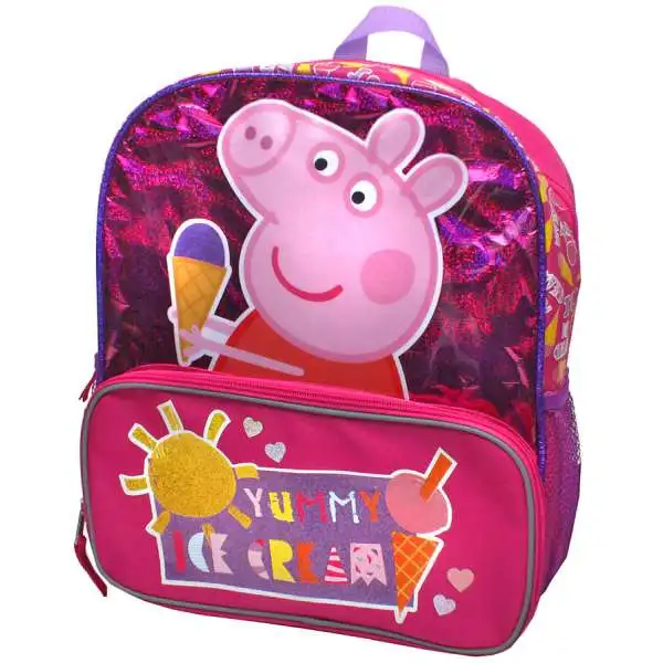 Peppa Pig Yummy Ice Cream Backpack
