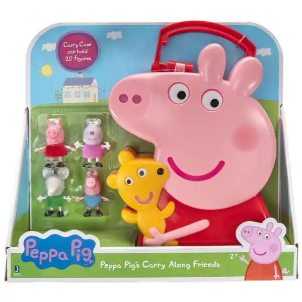 Peppa Pig Peppa Pigs Carry Along Friends Figure Playset Hasbro Toys 