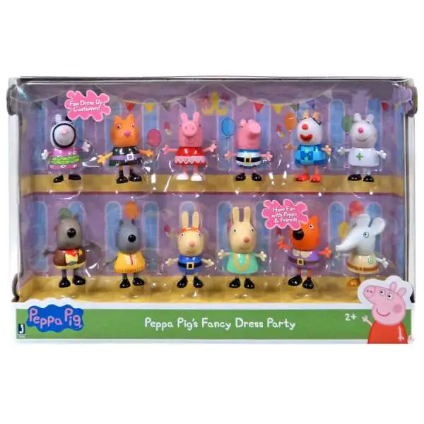 Peppa Pig Fancy Dress Party Exclusive Figure 12-Pack
