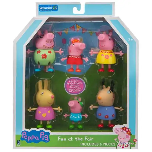 Peppa Pig Fun at the Fair Exclusive Figure 6-Pack