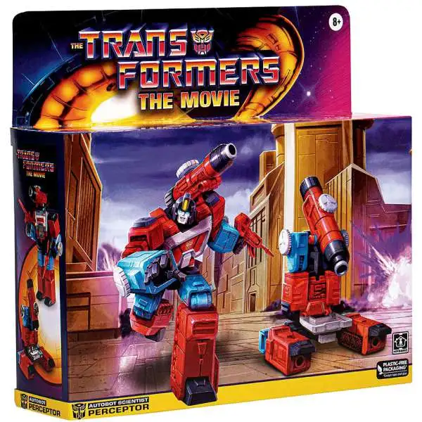 Transformers The Movie Retro G1 Perceptor Action Figure [Autobot Scientist]