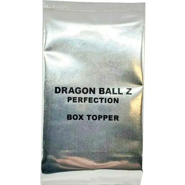 Dragon Ball Z Collectible Card Game Perfection BOX TOPPER Pack