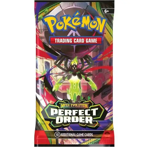Pokemon Mega Evolution Perfect Order Booster Pack [10 Cards]