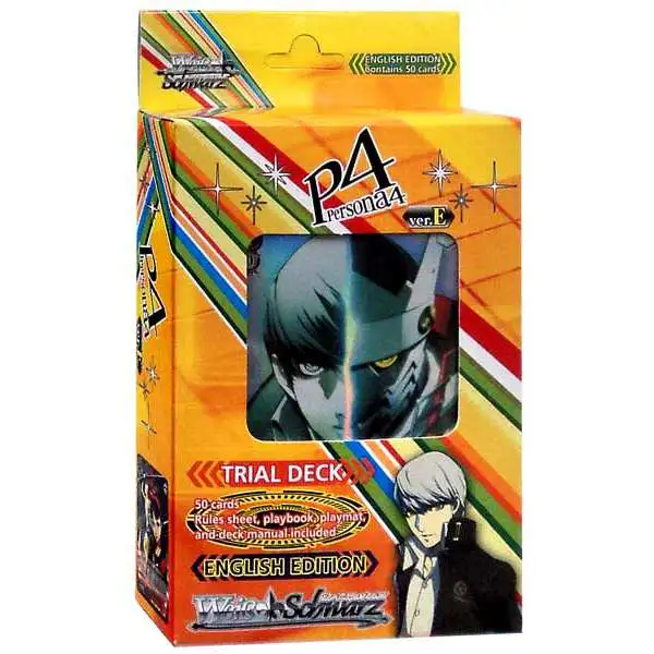 Weiss Schwarz Trading Card Game Persona 4 Trial Deck