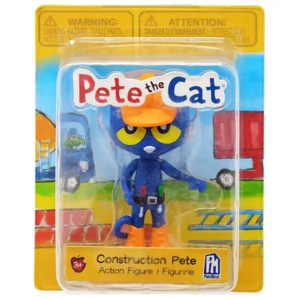 Pete the Cat Construction Pete 3-Inch Figure
