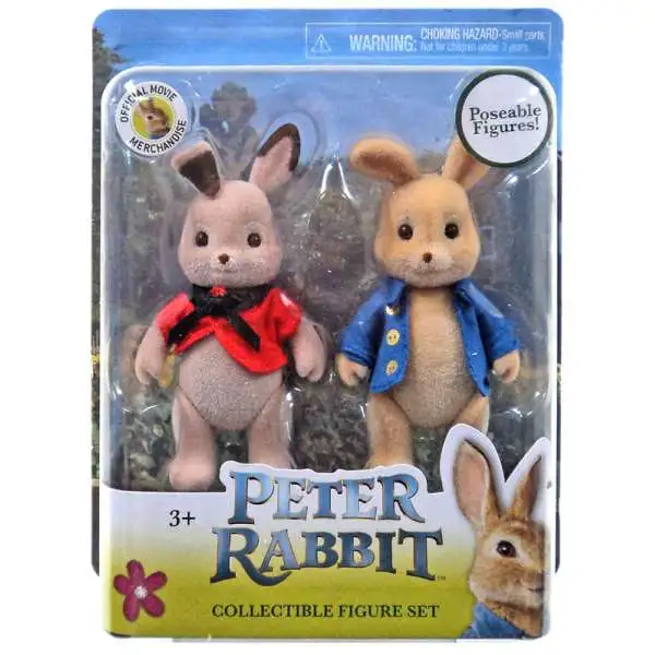 Peter Rabbit & Flopsy Figure Set