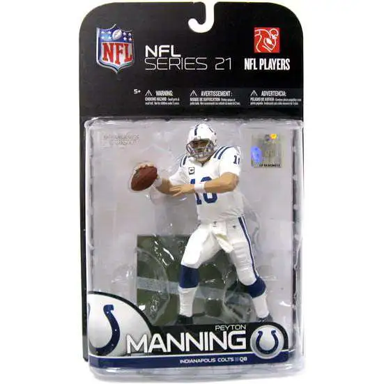 McFarlane Toys NFL Indianapolis Colts Sports Picks Football Series 21 Peyton Manning Action Figure [White Jersey Variant]