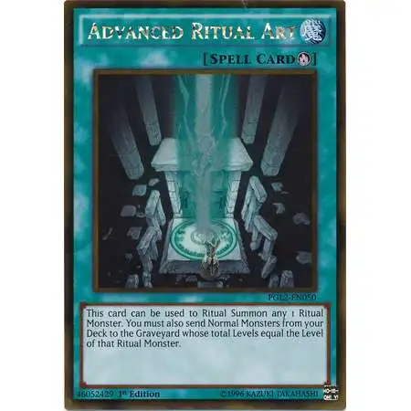 YuGiOh Premium Gold: Return of the Bling Gold Rare Advanced Ritual Art PGL2-EN050