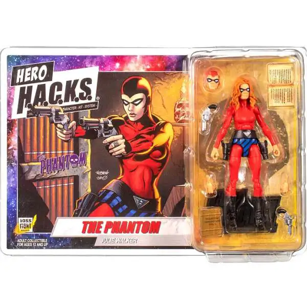 Hero H.A.C.K.S. The Phantom Julie Walker Action Figure [Red Variant]