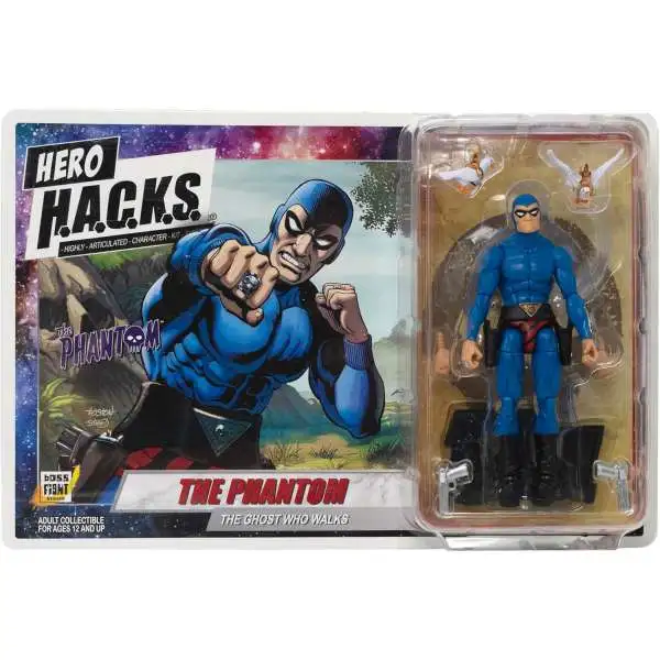 Hero H.A.C.K.S. The Phantom The Phantom Action Figure [Blue Variant]