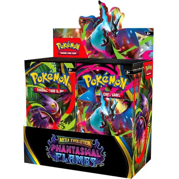 Pokemon Mega Evolution Phantasmal Flames Booster Box [36 Packs]