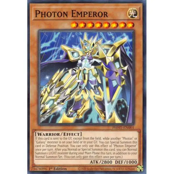 YuGiOh Trading Card Game Photon Hypernova Single Card Common