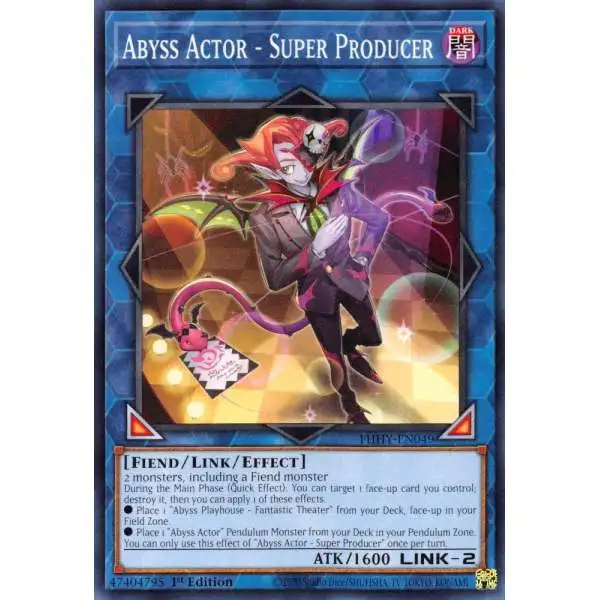 YuGiOh Trading Card Game Photon Hypernova Common Abyss Actor - Super Producer PHHY-EN049