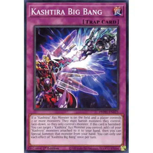 YuGiOh Trading Card Game Photon Hypernova Common Kashtira Big Bang PHHY-EN075