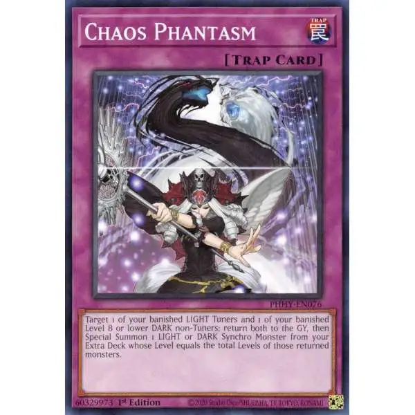 YuGiOh Trading Card Game Photon Hypernova Common Chaos Phantasm PHHY-EN076