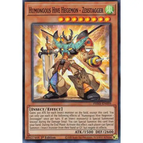 Yugioh! Diabolantis The Menacing Mantis PHHY-EN083 Common 1st Ed