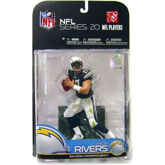 McFarlane Toys NFL San Diego Chargers Sports Picks Football Series 20 Phillip Rivers Action Figure [Blue Jersey]