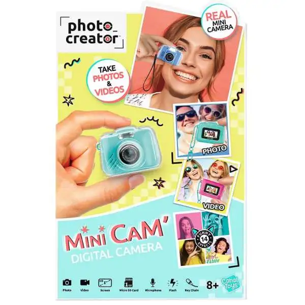 Photo Creator ORIGINAL MINI Cam Digital Camera [Teal]
