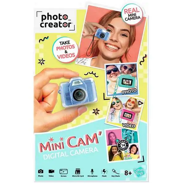 Photo Creator RETRO MINI Cam Digital Camera [Blue]