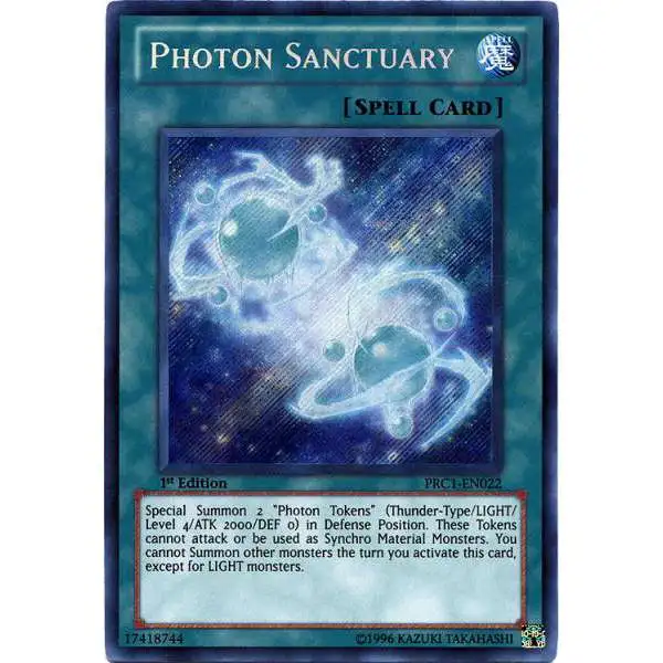 YuGiOh 2012 Premium Collector Tin Secret Rare Photon Sanctuary PRC1-EN022