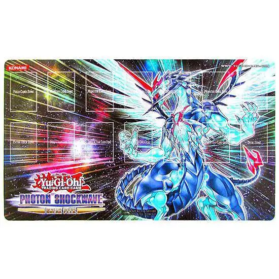YuGiOh Photon Shockwave Play Mat Konami - ToyWiz