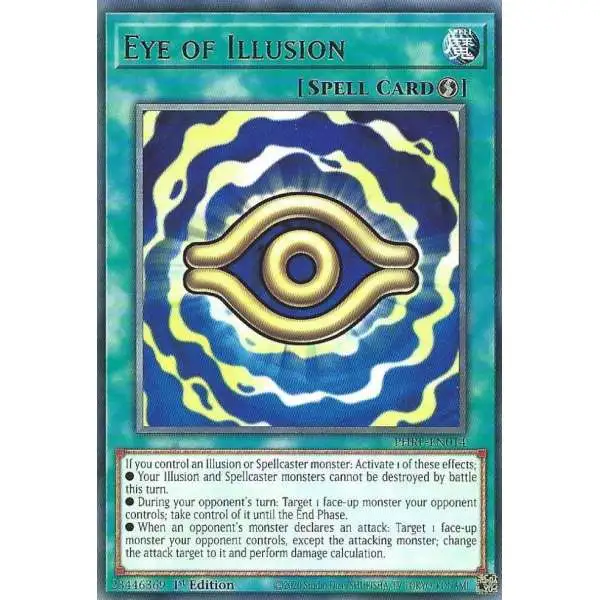 YuGiOh Trading Card Game Phantom Revenge Rare Eye of Illusion PHRE-EN014