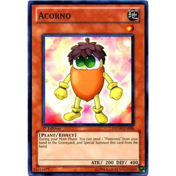 YuGiOh Trading Card Game Photon Shockwave Common Acorno PHSW-EN006