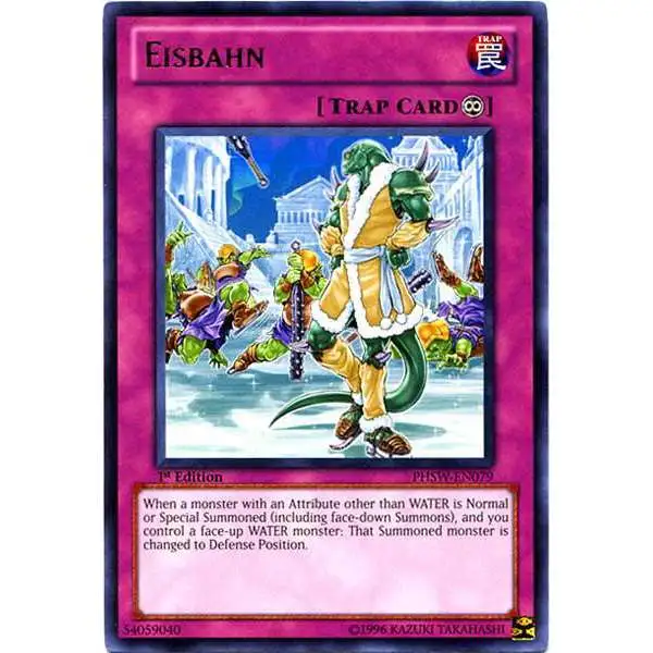 YuGiOh Trading Card Game Photon Shockwave Rare Eisbahn PHSW-EN079