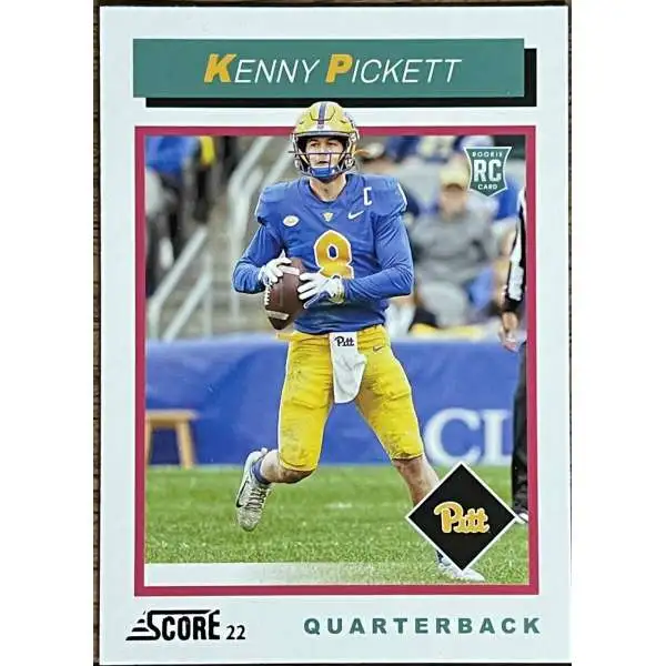 Kenny Pickett Autographed Signed 2022 Panini Prizm Autograph Rookie Card  #301 PSA/DNA (Yellow)