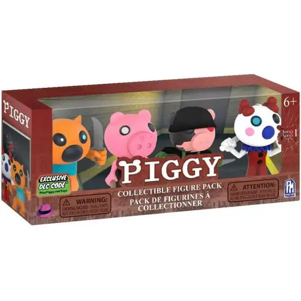Foxy, Piggy, Soldier & Clowny Figure 4-Pack