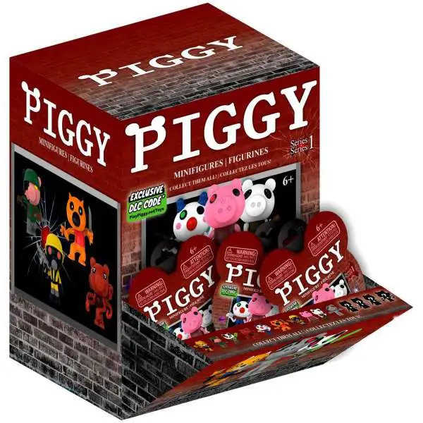 Piggy 3-Inch Mini Figure Mystery Box [24 Packs, 1 Exclusive Character Per Box!]