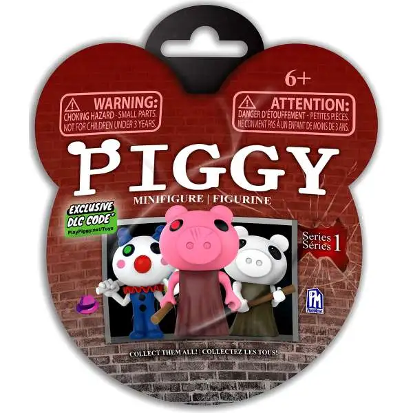 Series 1 Piggy 3-Inch Mini Figure Mystery Pack [1 RANDOM Figure & DLC Code!]