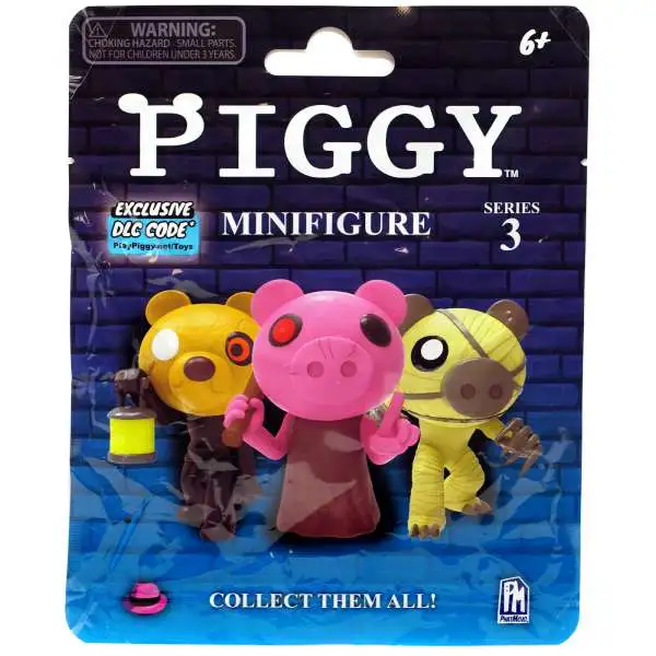 Series 3 Piggy 3-Inch Mini figure Mystery Pack [1 RANDOM Figure & DLC Code!]