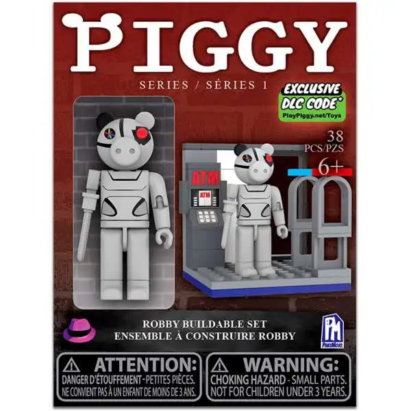 Piggy Series 1 Badgy Buildable Set Exclusive Dlc Code Phat Mojo Toywiz