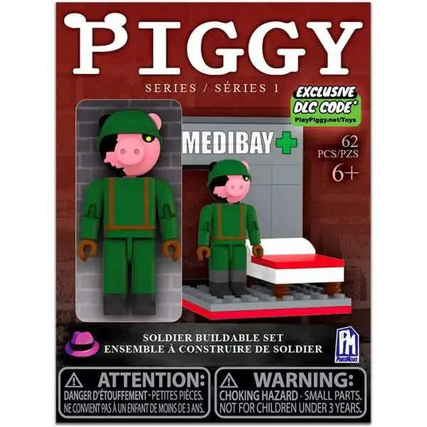 Roblox Piggy Series 1 TORCHER Buildable Set Exclusive DLC Code NEW 68  Pieces