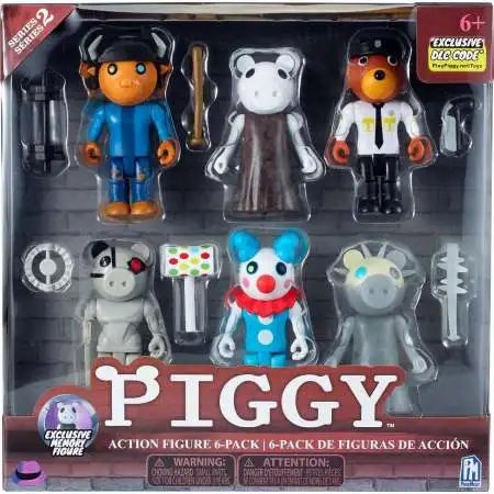 Series 2 Piggy Action Figure 6-Pack [Exclusive Memory Figure]