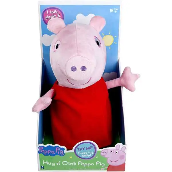 Hug N' Oink Peppa Pig Plush