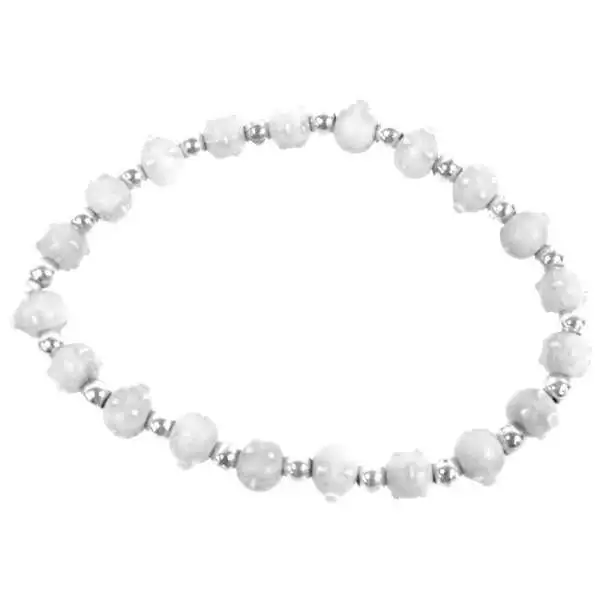 Pigz White Pigs Bracelet