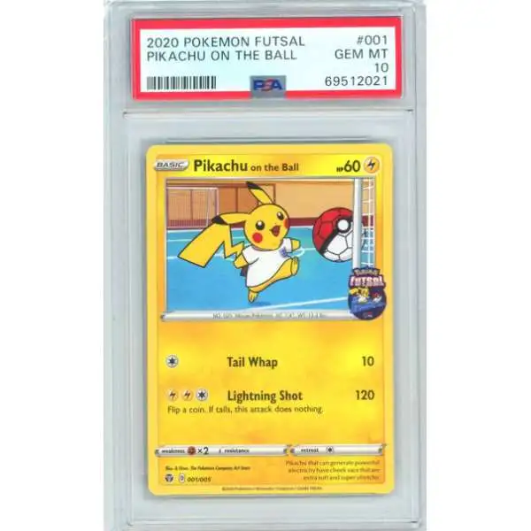 Pokemon Trading Card Game Futsal Single Card Promo Pikachu On The