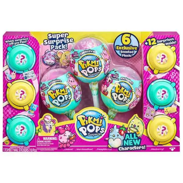 Pikmi Pops Surprise Super Surprise Pack Exclusive Mystery 6-Pack 6