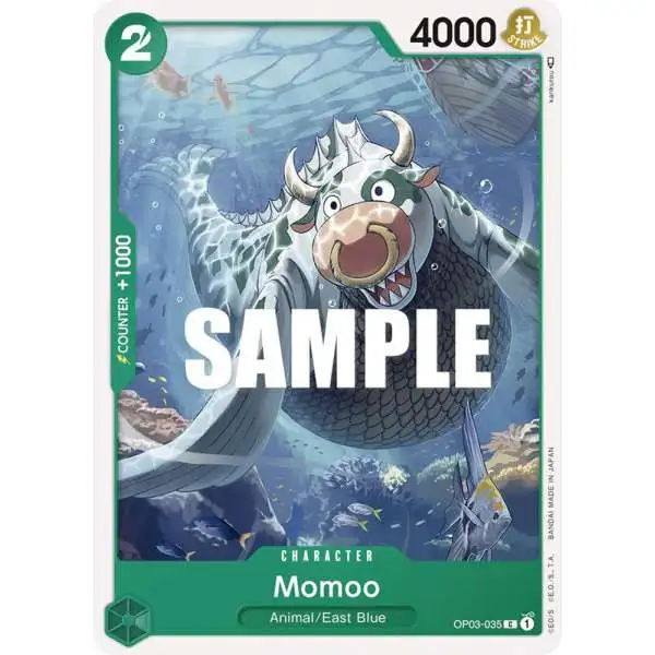 One Piece Trading Card Game Pillars of Strength Common Momoo OP03-035
