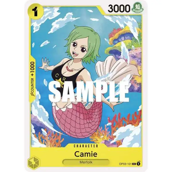 One Piece Trading Card Game Pillars of Strength Common Camie OP03-101