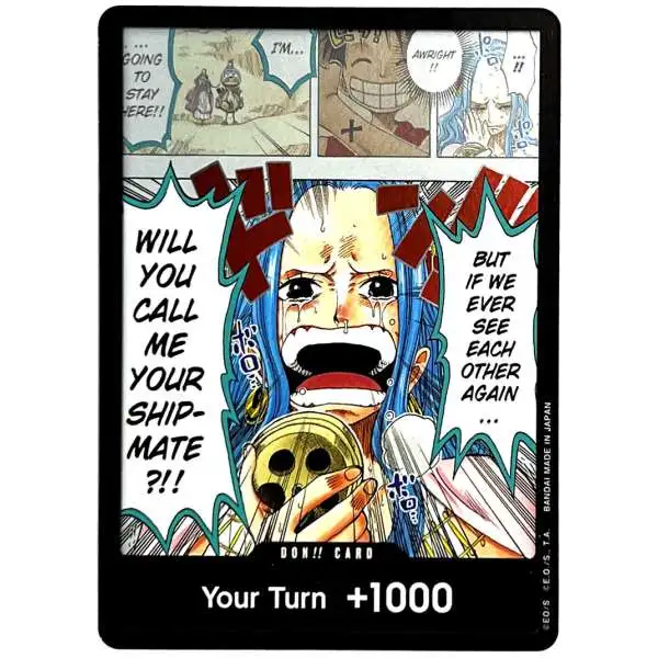 One Piece Trading Card Game Kingdoms of Intrigue DON!! DON!! Card [Alternate Art]